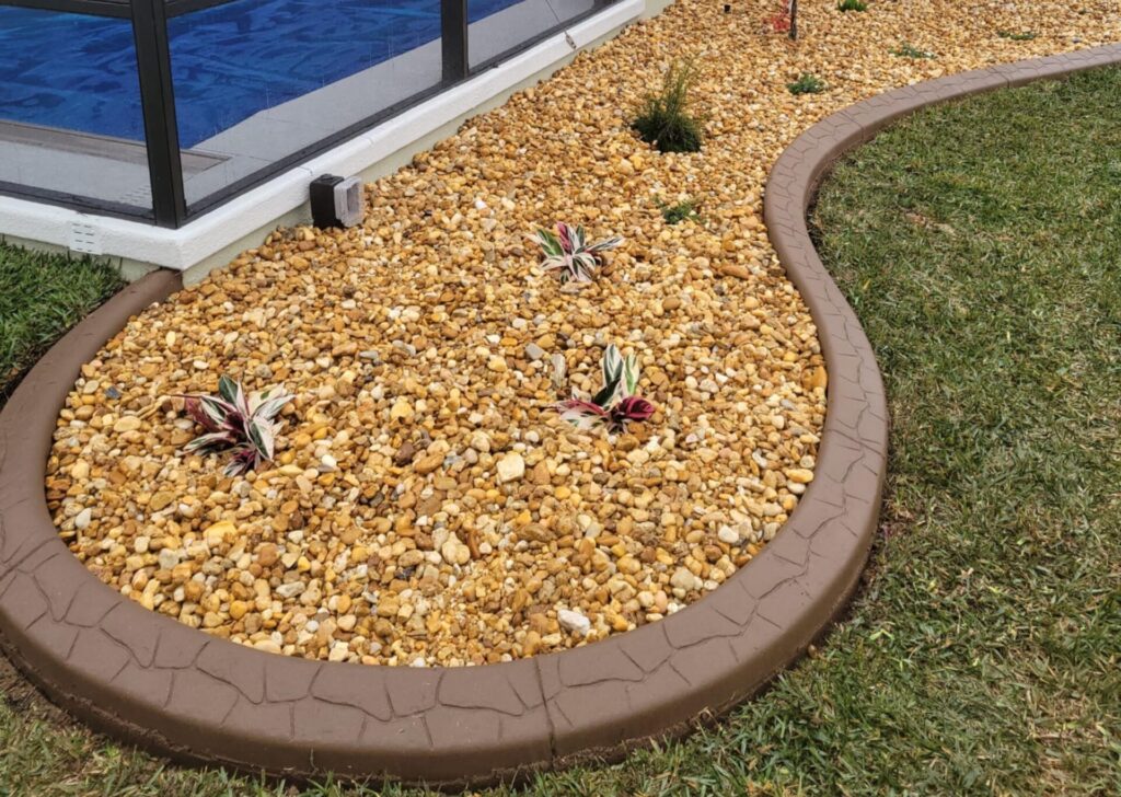 Landscape Curbing Installation