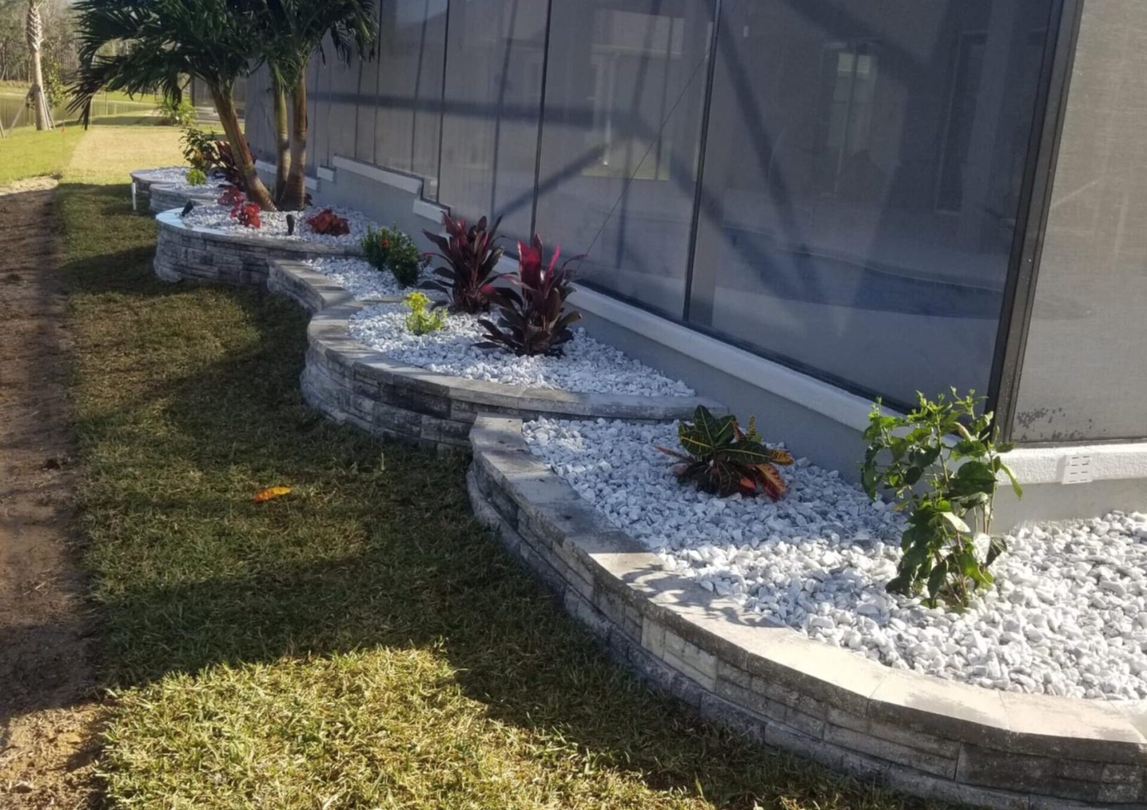 retaining wall for website
